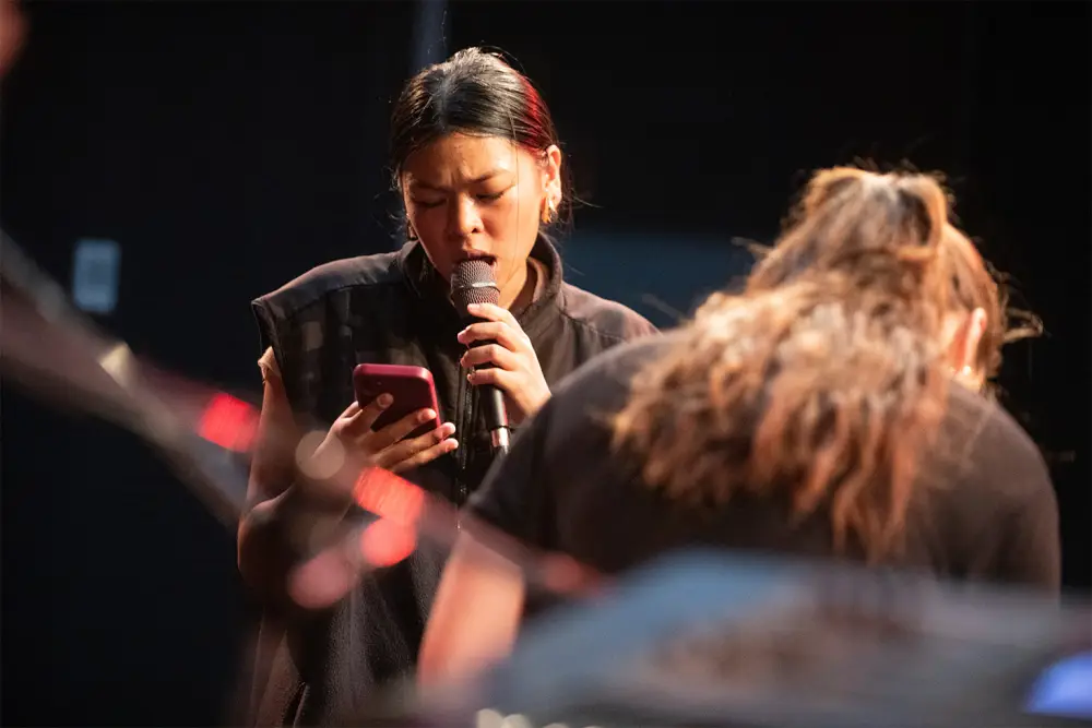 2024 April female singing music